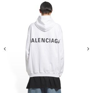 Balenciaga Women’s Hoodie White XS
